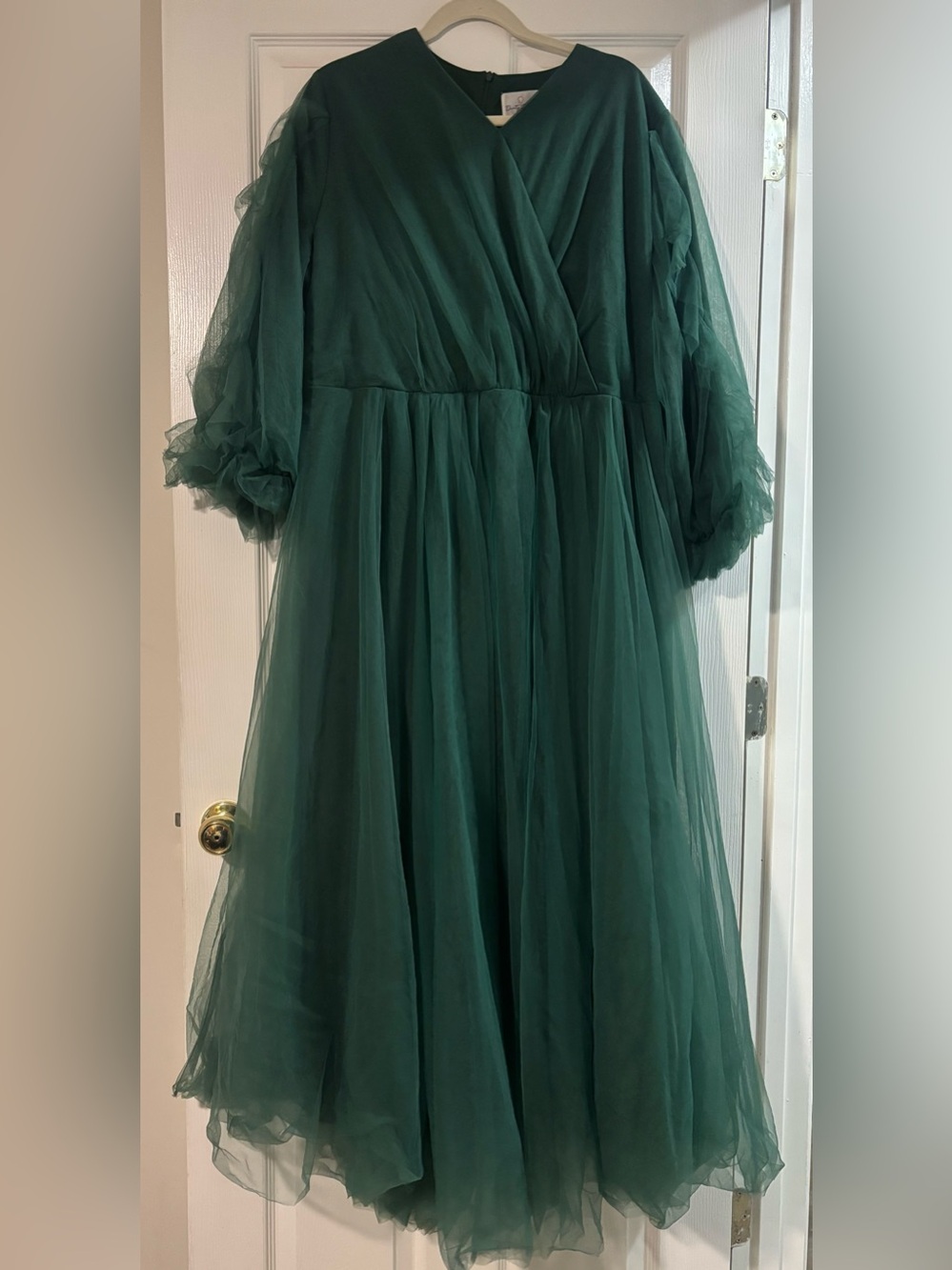 Dainty Jewells Dark Green Tulle Dress